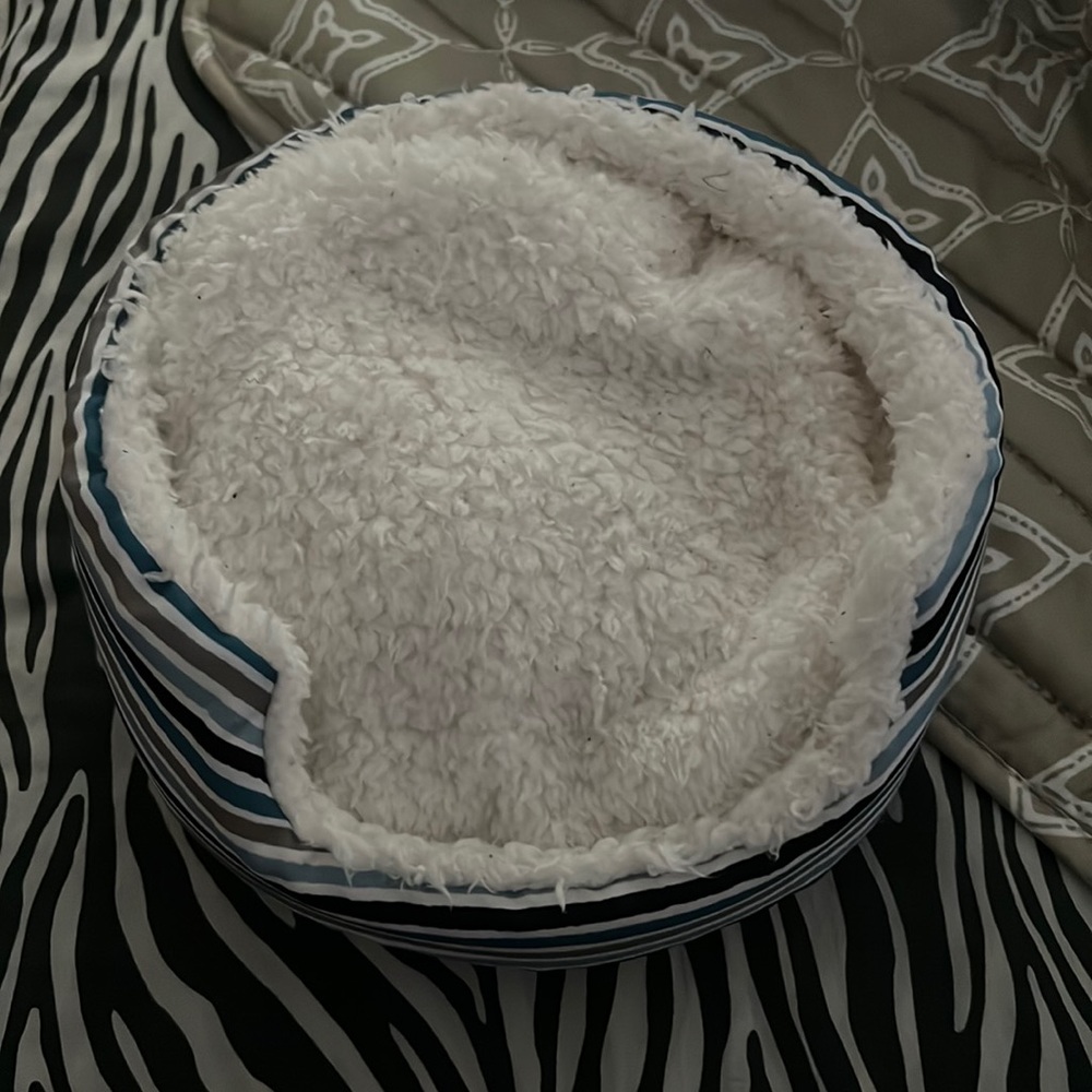 It’s a dwarf rabbit or guinea pig bed